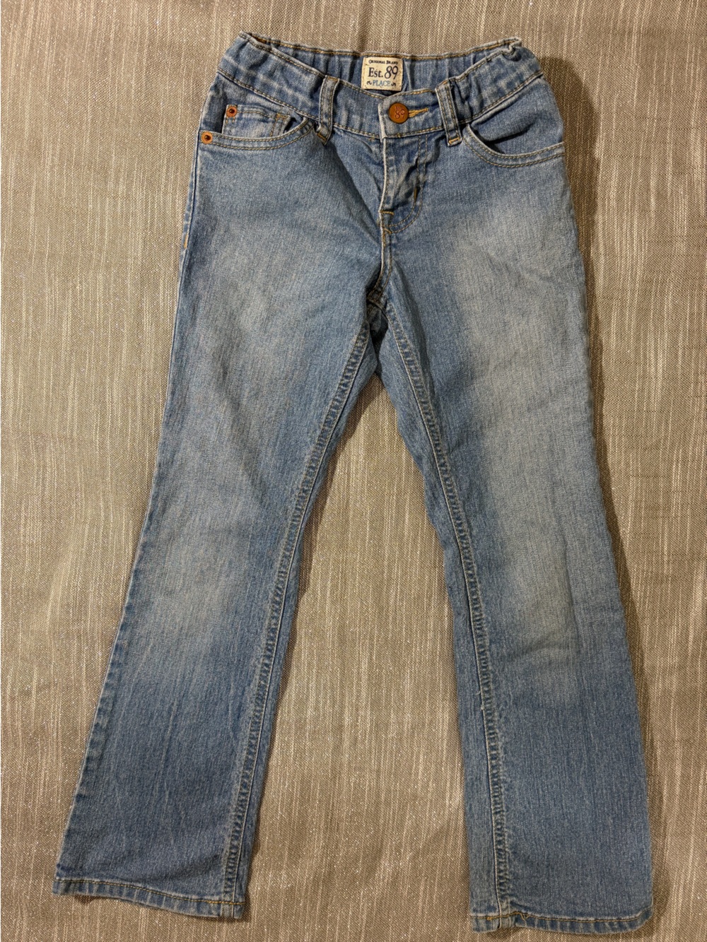 The Children's Place Light Wash Straight-Leg Jeans